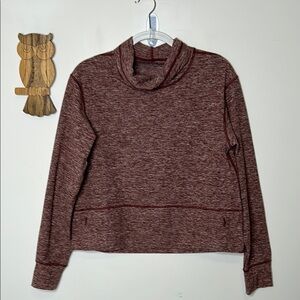 Lululemon Ready To Rulu Fleece Pullover Heathered Savannah